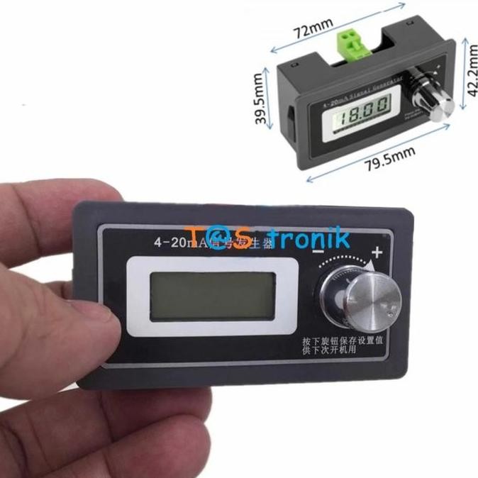 CURRENT GENERATOR 4 20MA SINYAL GENERATOR 4-20MA ARUS CURRENT LOOP ORIGINAL DAN TERPERCAYA