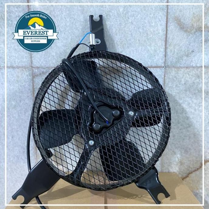 baru kipas extra fan ac mobil taft gt denso original - pendingin radiator