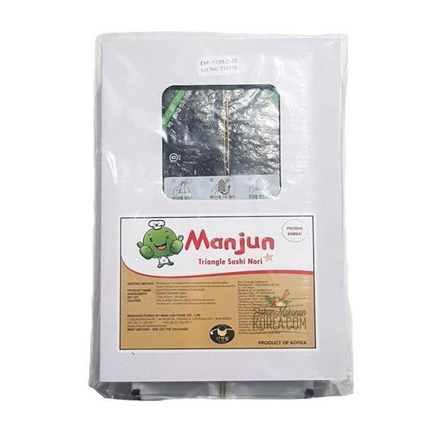 

Manjun Triangle Onigiri Sushi Nori/ Rumput Laut/ Seaweed- 100 Lembar Kualitas Terbaik Harga Termurah