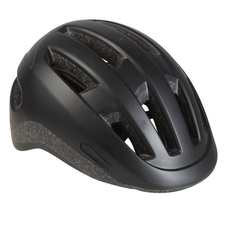 Terlaris Btwin 500 Helm Sepeda Kota Sepeda Lipat - Hitam