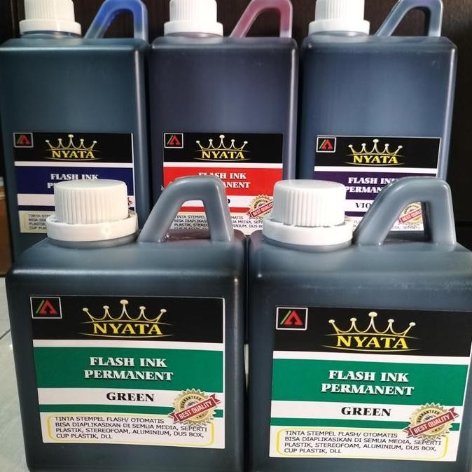 

TINTA STEMPEL FLASH PERMANEN TINTA PLASTIK OTOMATIS MEDIA SERBAGUNA ASLI