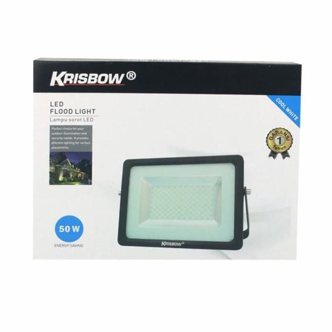Krisbow Lampu Sorot Led 50 Watt - Putih / Kuning - Putih