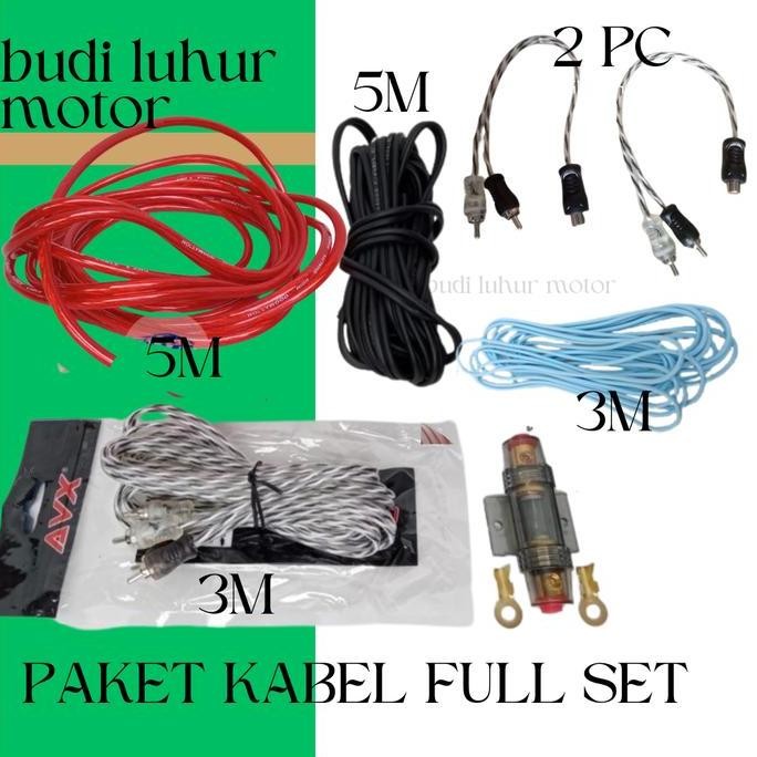 Paket Kabel Audio Mobil Sound Sistem Hemat