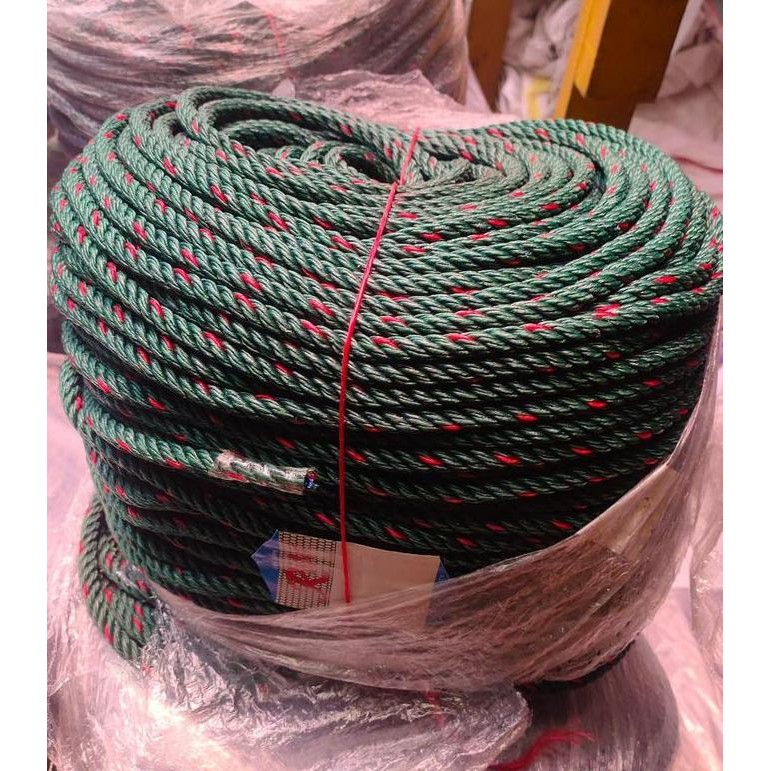 

Terlaris Tali Tambang Plastik Rido Sr 4, 5, 6, 8, 10, 12 Mm +-200Meter/Roll Ready Stok
