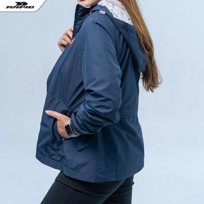 Jaket Rapid Jasmine Jaket Parasut Wanita Hoodie Wanita Anti Air