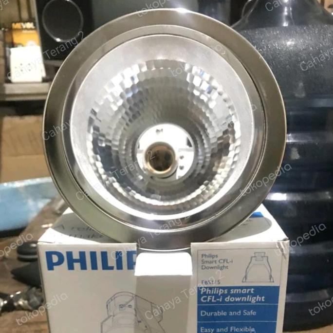 Downlight Philips 5 Inch Putih/Kap Downlight Philips Fbs-115 5" E27