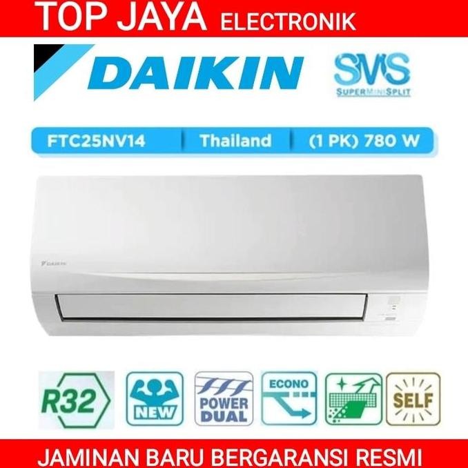 baru ac daikin 1pk thailand standard baru r32 bergaransi resmi daikin ftp series