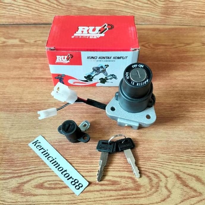 New Set Kunci Kontak + Jok Yamaha Scorpio Z Aksesoris Motor Lengkap