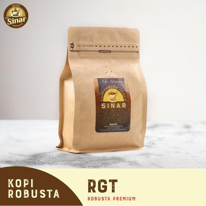 

READY KOPI ROBUSTA PREMIUM 250G - BIJI KOPI SANGRAI & BUBUK MEDIUM ROAST