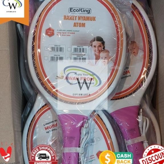 Raket Nyamuk Ecoking Raket Nyamuk Charger