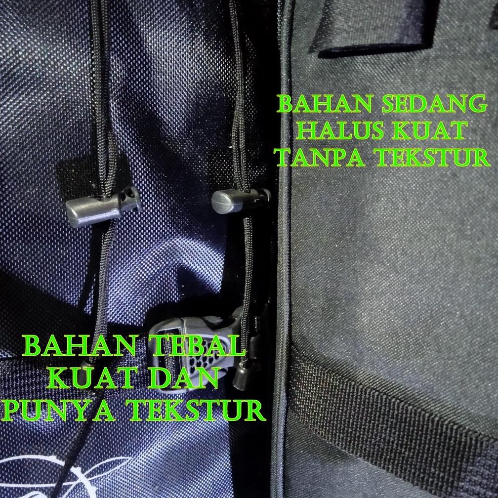 TERMURAH Tas Pancing Ransel Wadukan Isi 5 Joran Anti Air Oy58