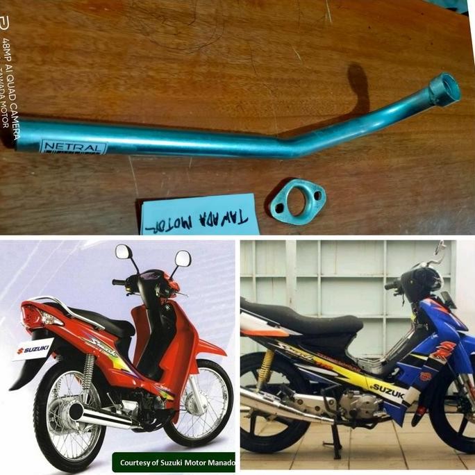 Promo Leher Knalpot Suzuki Smash Old New Titan Original SGP