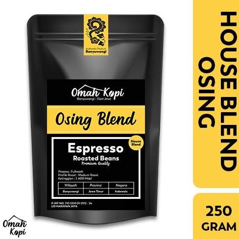 

READY KOPI ROBUSTA BLEND OSING BANYUWANGI 250GR - OMAHKOPI BIJI KOPI LOKAL