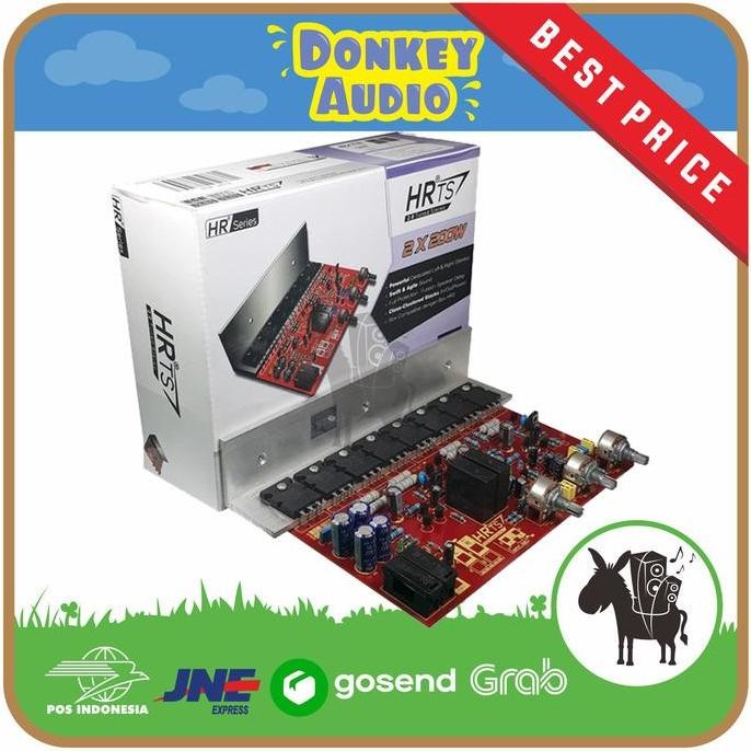 KIT AMPLIFIER ACTIVE AKTIF HRTS 2.0 2x200W 400W POWER AMPLI BELL RESTOCK