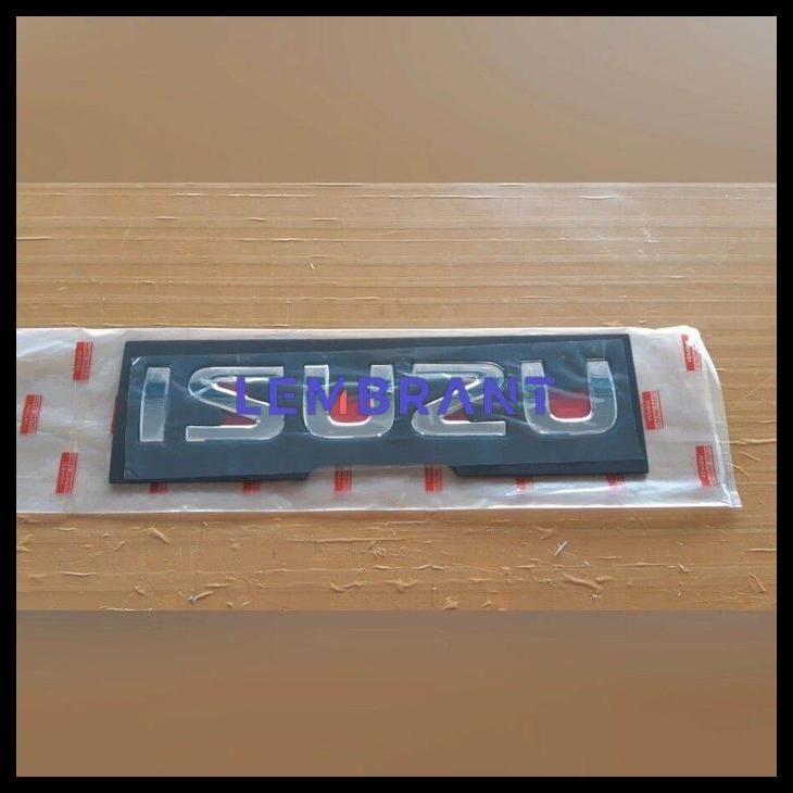 DISKON EMBLEM DECAL ISUZU BAGIAN DEPAN ISUZU TRAGA ORIGINAL 