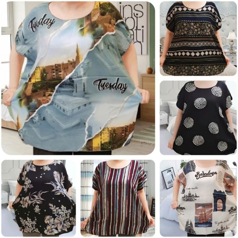 Baju Bali Jumbo Baju Bali Wanita Ukuran Jumbo Baju Bali Jumbo Wanita Bahan Rayon Berkwalitas