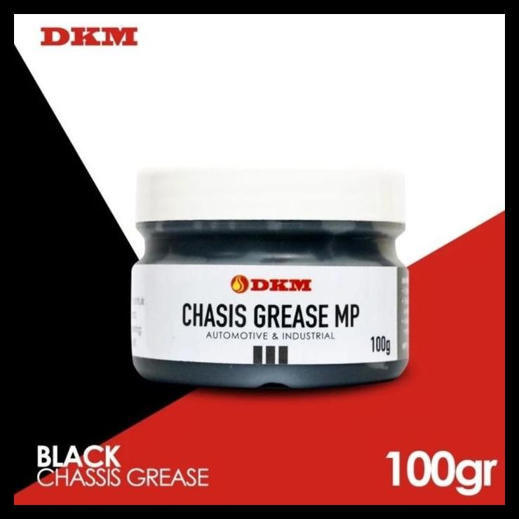TERMURAH GREASE/GEMUK DKM CHASIS BLACK (HITAM) 100GR 