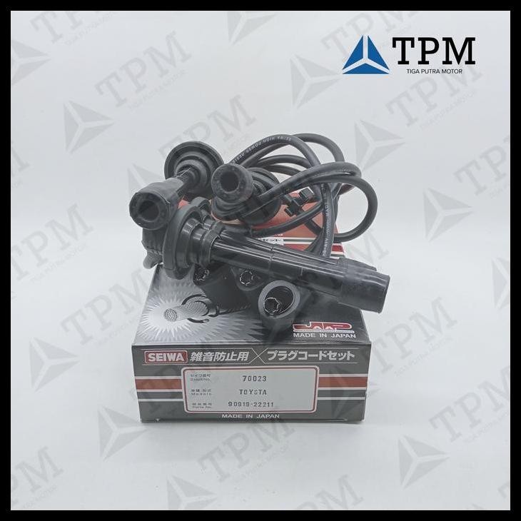 TERMURAH KABEL BUSI COROLLA TWIN CAM 1.6 90919-22211 SEIWA JAPAN 