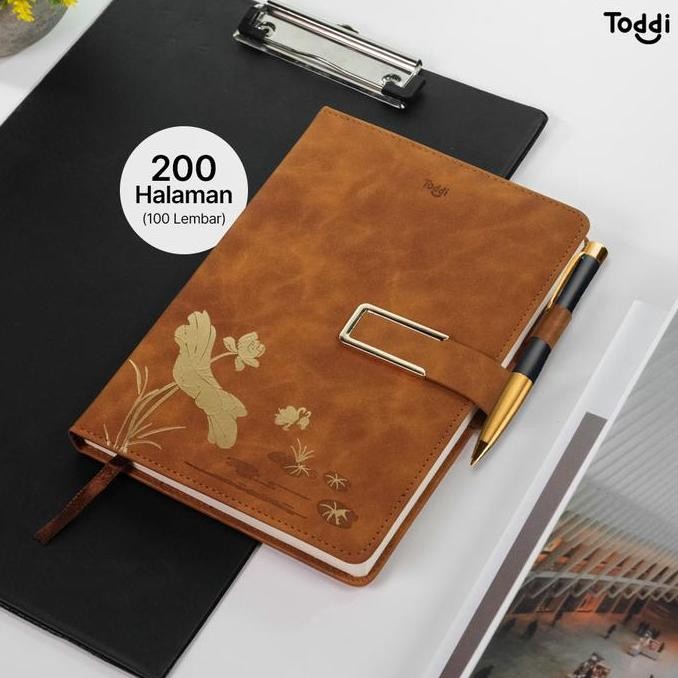 

Ssw Buku Jurnal Leather Notebook Diary A5 80Gsm 200 Halaman - Td663