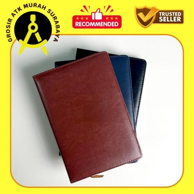 

Buku Agenda Notebook Buku Catatan Bahan Kulit Premium Leather Npk A5
