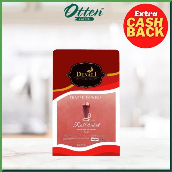 

Original Denali Red Velvet Powder 800gr Bubuk Minuman Red Velvet Premium Cafe Grade