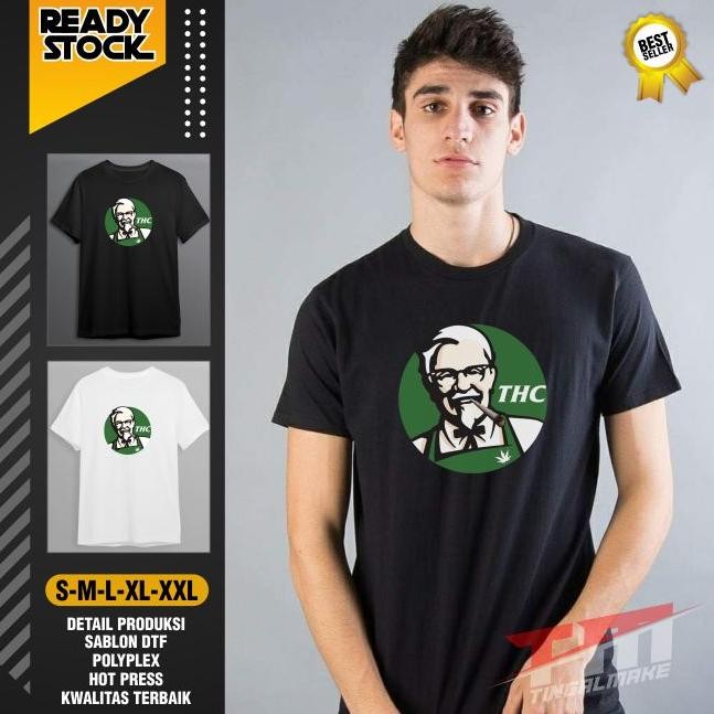 Promo Plesetan Thc Kaos Parodi Masa Kini Kaos Pria Wanita Termurah Sablon Dtf Tingalmake