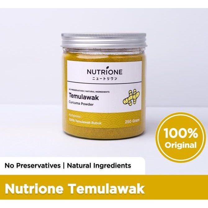 

Original Temulawak Bubuk Nutrione - Curcuma Powder Premium Herbal Alami