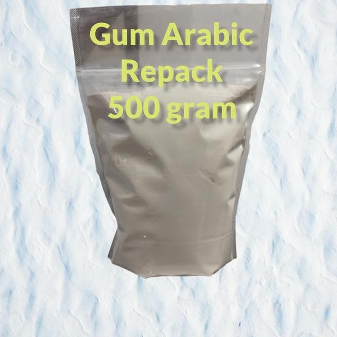 

Original Arabic Gum Powder Food Grade 500gr - Bubuk Gom Arab Alami untuk Minuman & Makanan