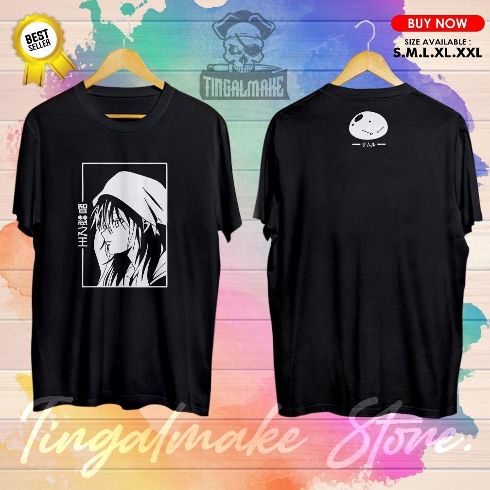Promo Baju Tensura Rimuru Basic Tempest Aka Raphael Kaos Pria Wanita Kaos Anime Terlaris