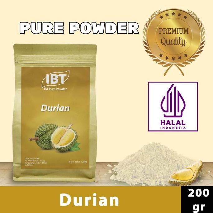 

Original Bubuk Durian Murni 200gr | Pure Durian Powder Import Makanan & Kue
