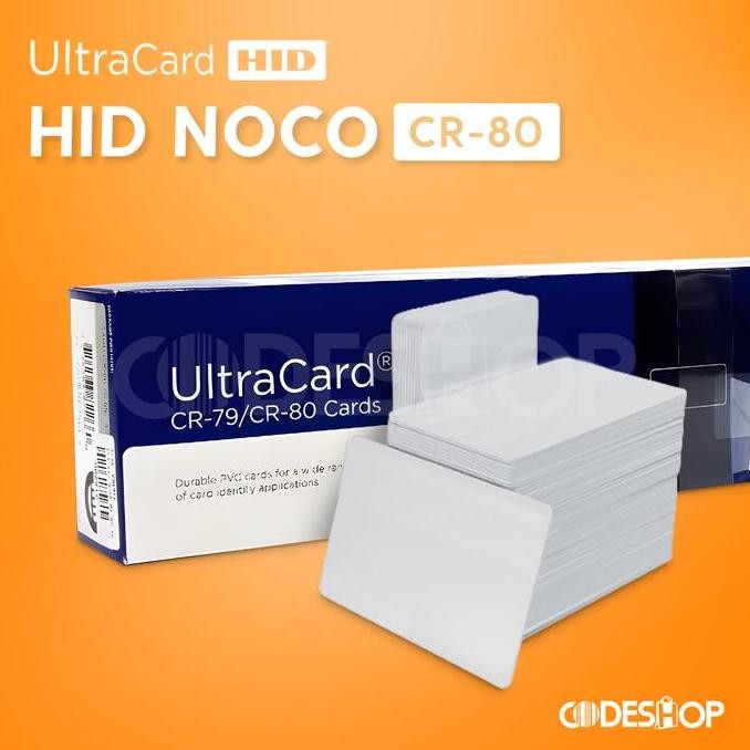 

Promo KARTU PVC BLANK ID CARD ULTRACARD HID NOCO CR 80 | PN : 81754 COD