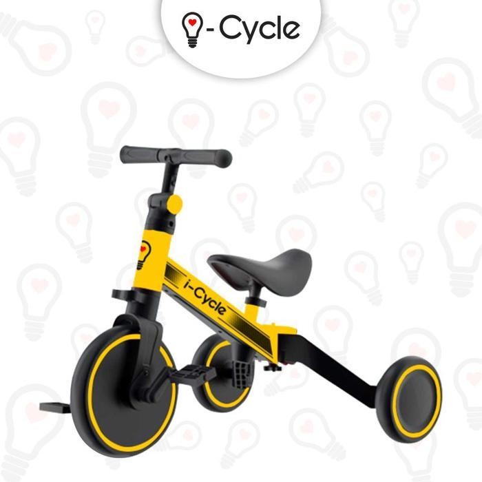 Icycle Bugsy Sepeda Roda Tiga & Balance Bike 2 In 1 Tc-1905 Original Dan Terpercaya