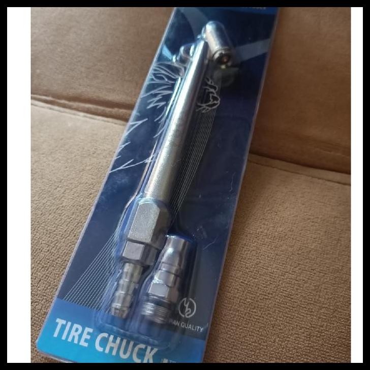 HOT DEAL TIRE CHUCK KEPALA ALAT ISI ANGIN BAN MOBIL MOTOR 