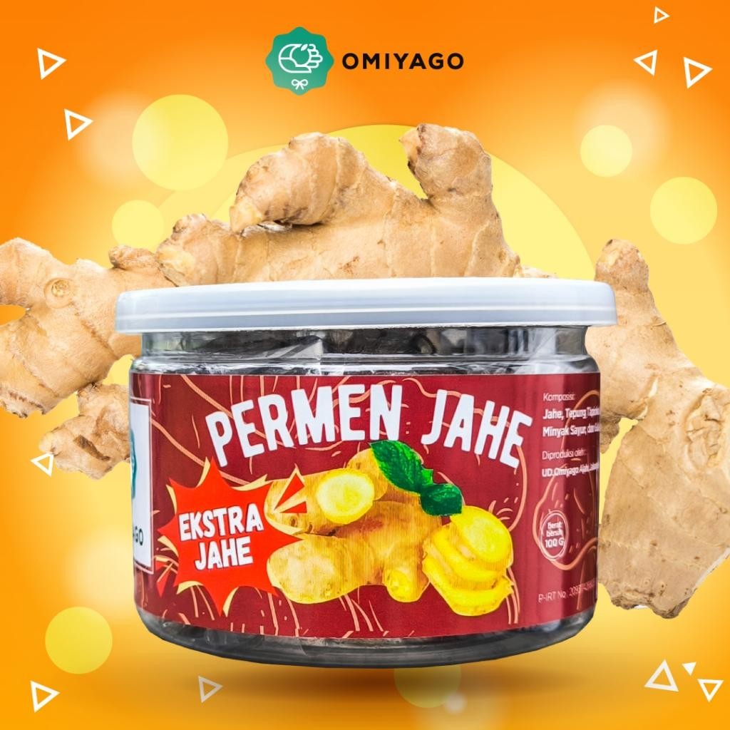 

READY STOCK Permen Jahe Extra Pedas Omiyago / Ginger Candy ORI!