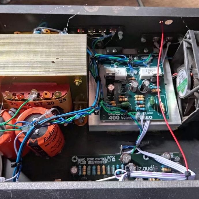 Power Amplifier 10 Ampere Ct 45 Biasa Subwoofer Fitur Lengkap Karaoke Midel Pisah Final Thosib 1 Bij