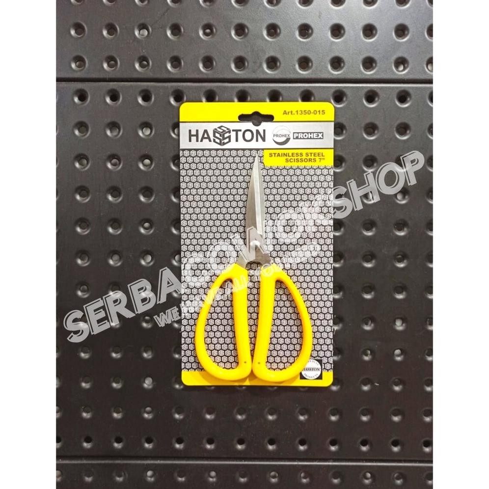 

Hasston Gunting Serbaguna 7 Inch Stainless Steel Prohex Berkualitas RB3