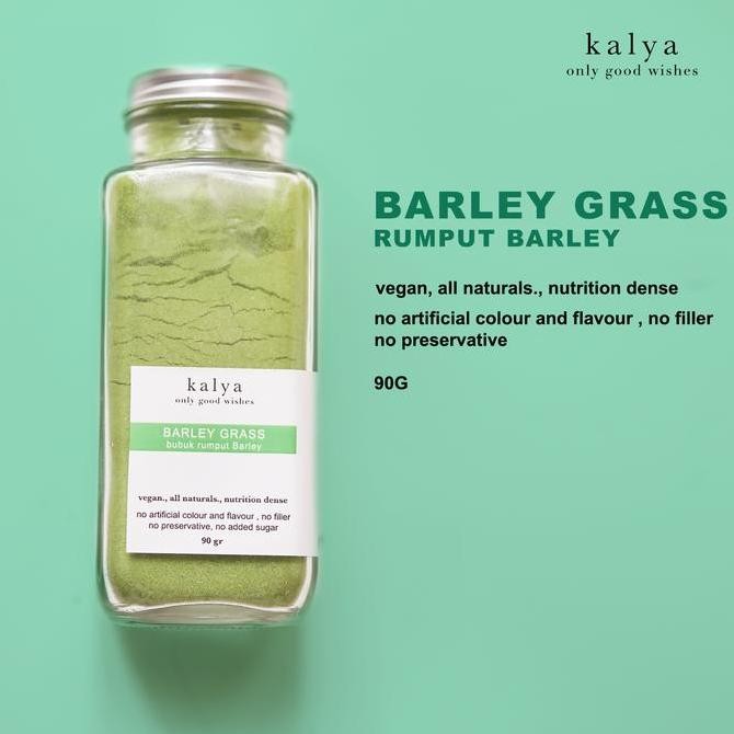 

Original Barley Grass Powder 100% Pure - Bubuk Barli Hijau Superfood / Green Juice