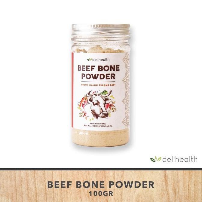 

Original Beef Bone Powder Delihealth 100gr - Bubuk Tulang Sapi Murni