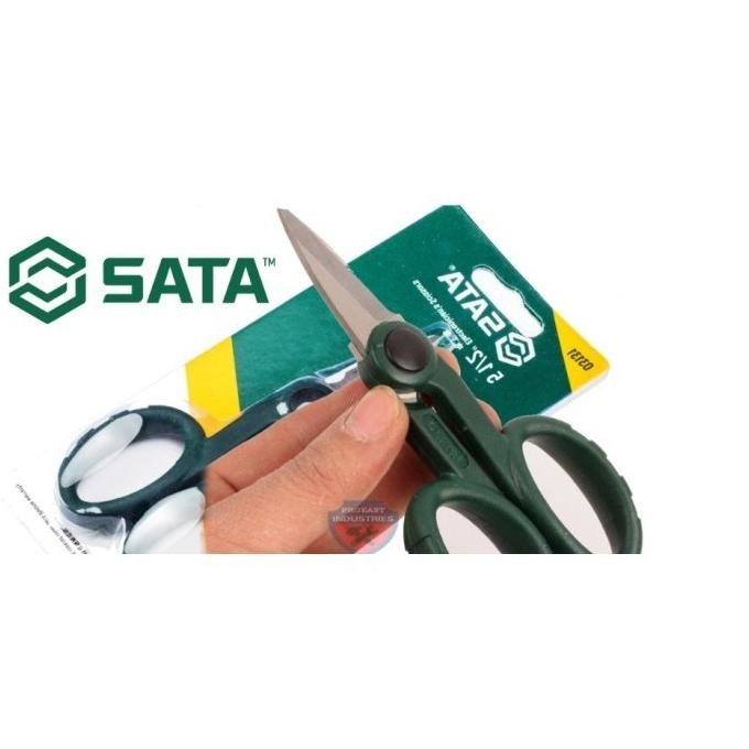 

SATA 03131 Gunting Serba Guna 138 mm Electricians Scissors RB3
