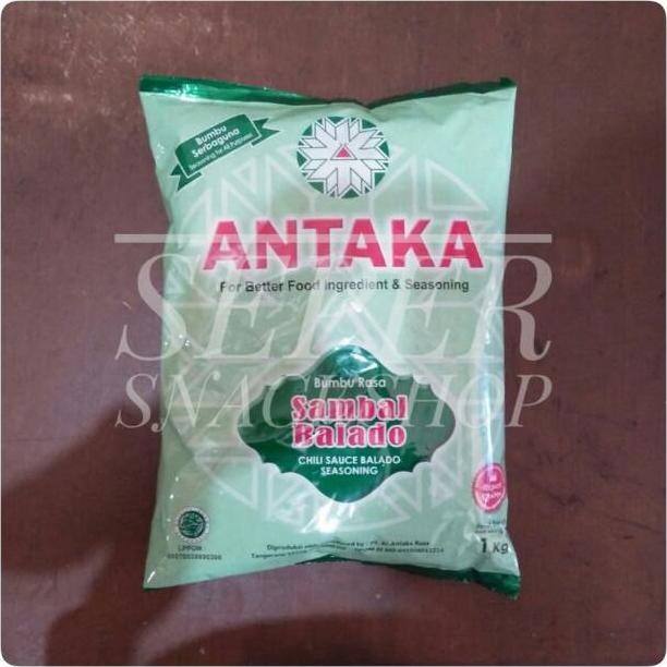 

Bumbu Tabur Instant / Bumbu Masak / Bumbu Tabur Aneka Rasa / Bumbu Tabur Serba Guna ANTAKA 1 KG Nugi