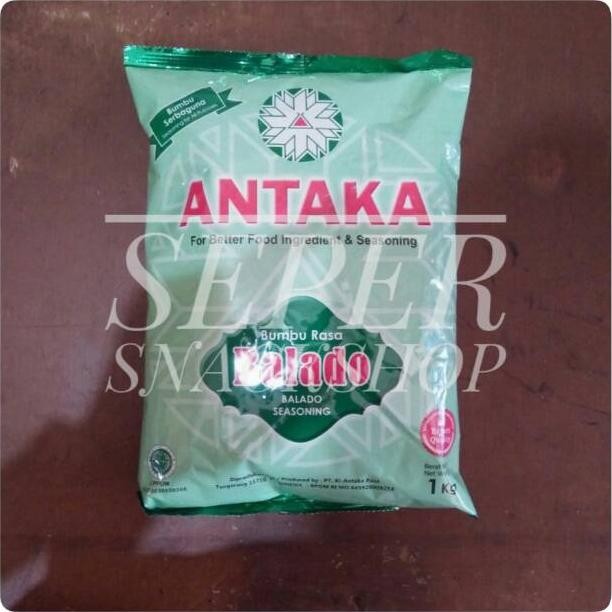 

Bumbu Tabur Instant / Bumbu Masak / Bumbu Masakan Tabur Serba Guna Antaka Balado 1 KG Nugi