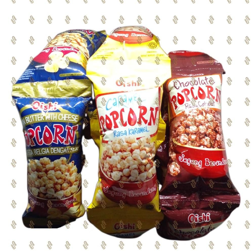 

Oishi Popcorn 20gr - Renceng Isi 10 Pcs Nugi