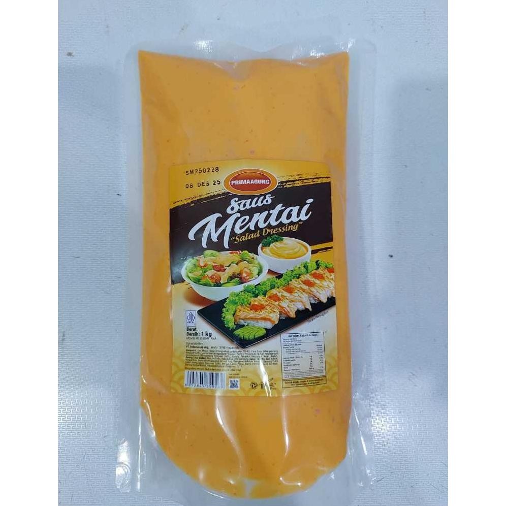 

Prima Agung Saus Mentai 1Kg Berkualitas Praktis Nugi