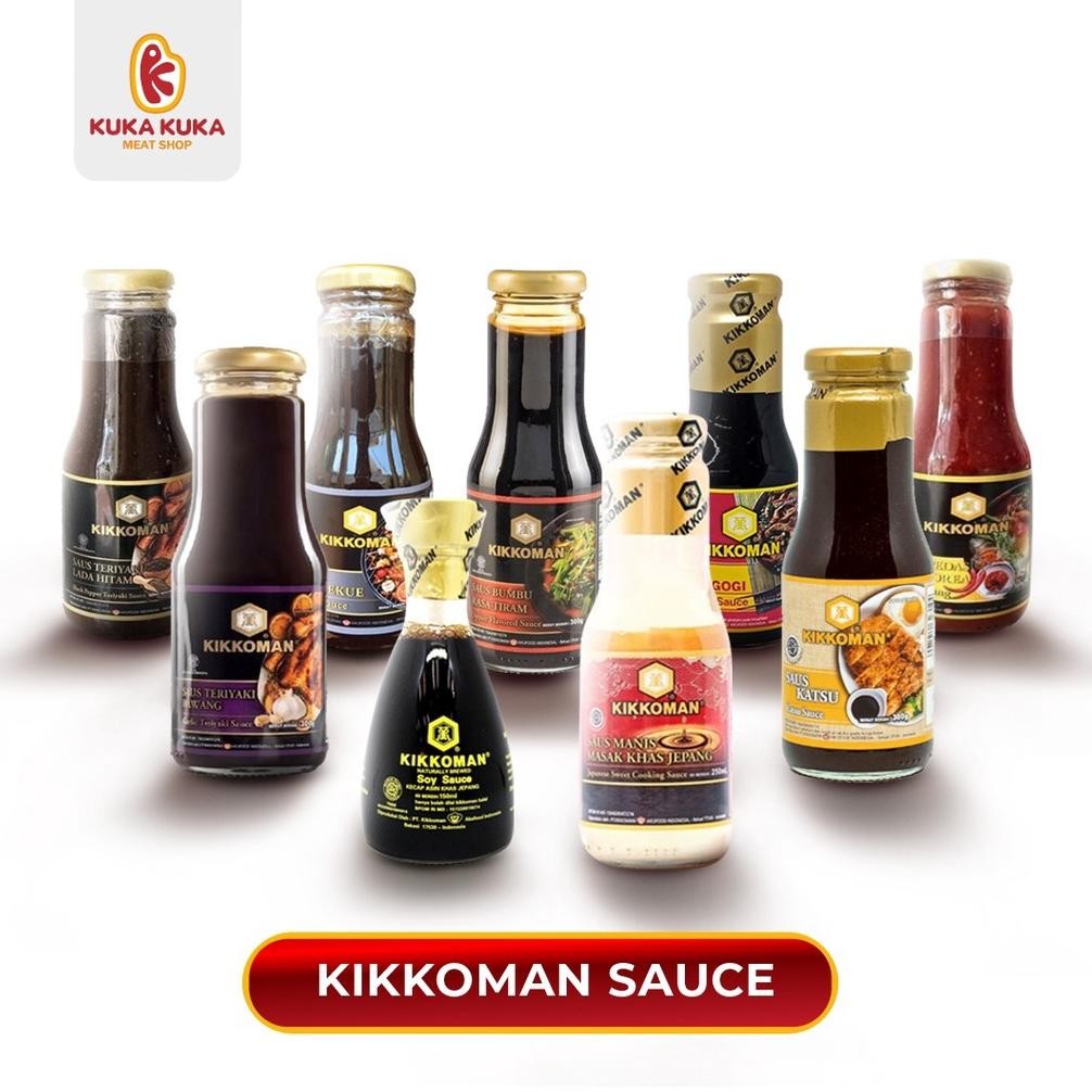 

Saus Kikkoman All Variant Bestseller 150ml - 300gram Nugi