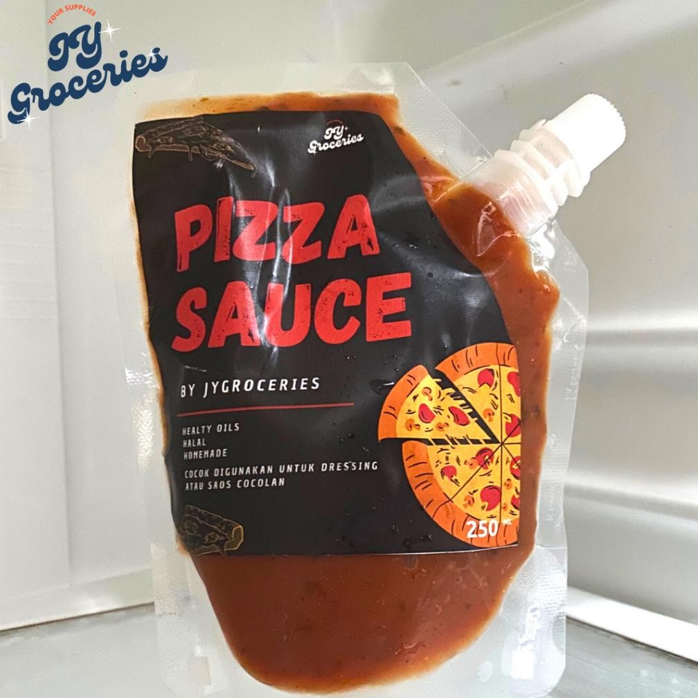 

Saos Saus Pizza Halal Sauce 250ml JY Groceries Nugi