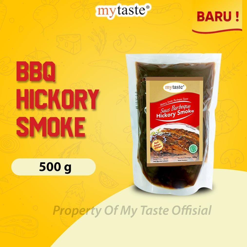 

MyTaste Saus BBQ Hickory Smoke Halal 500 Gr Nugi