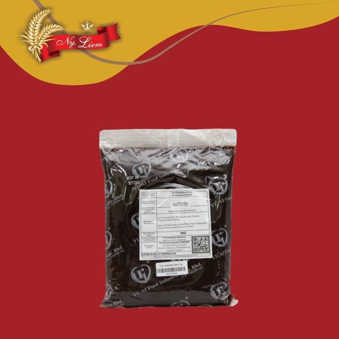 

Yu-Ai Pasta Kacang Merah / Red Bean Isian Mochi / Mooncake 1 Kg Nugi