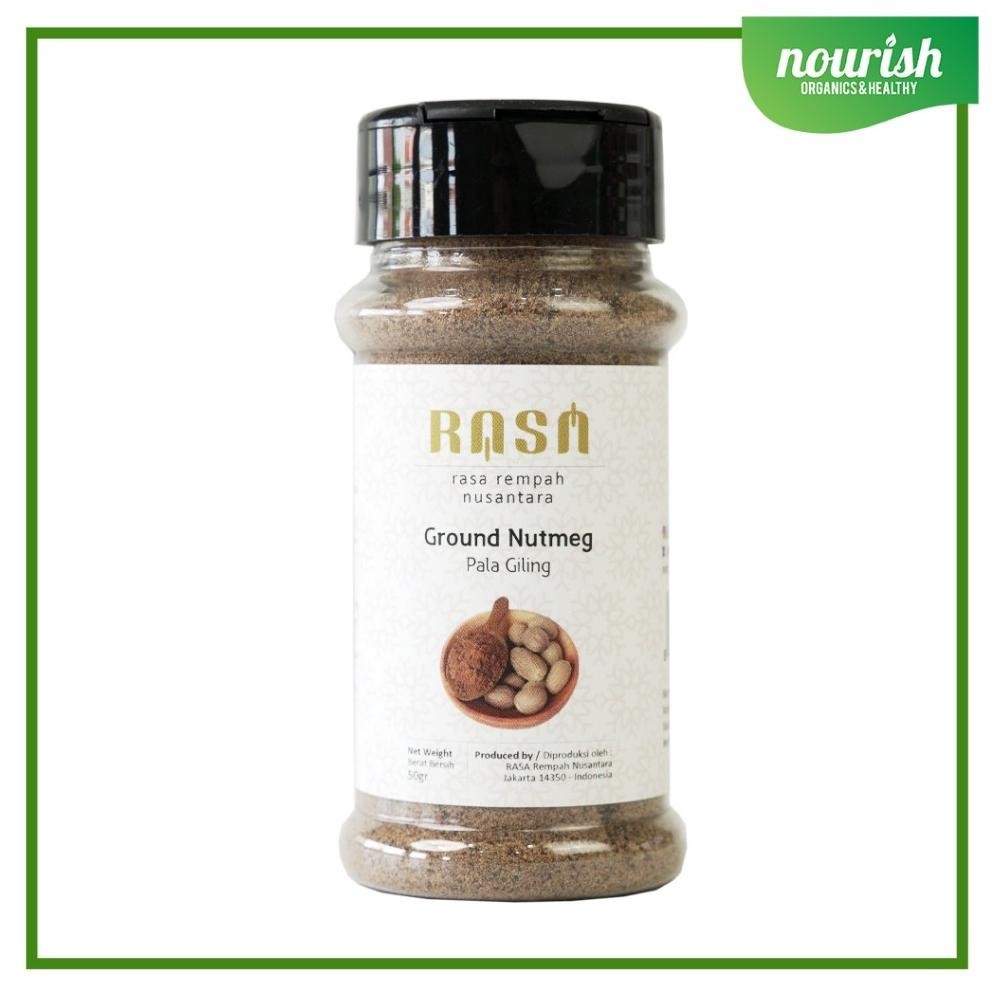 

Rasa, Nutmeg Powder (Pala Bubuk) 50 gr Nugi