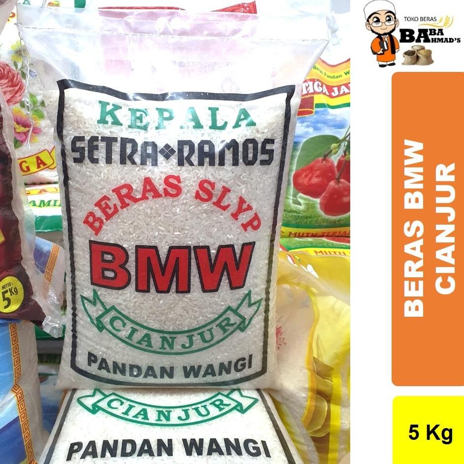 

Beras Cianjur Cap BMW - 5kg/10kg/15kg/20kg/25kg Nugi