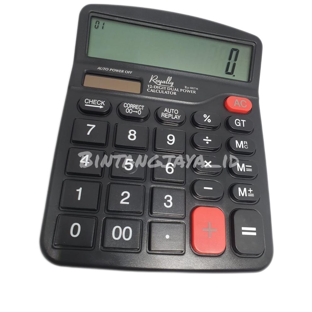 

KALKULATOR TERPERCAYA MEREK ROYALLY TYPE RY-867H RB2